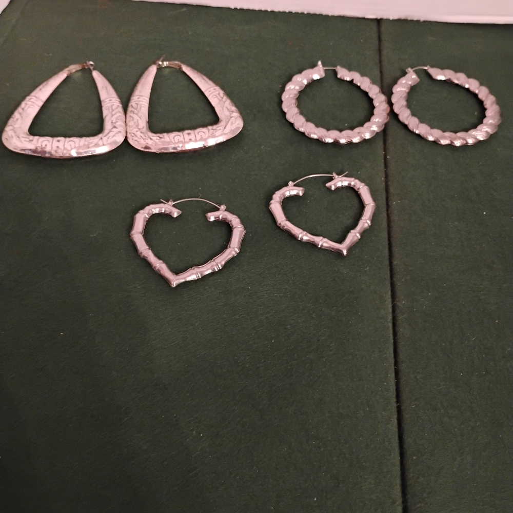 Silverstone Pierce Earring Bundle - image 1